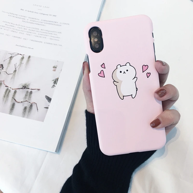 HOCAYU забавные Чехлы для мобильных телефонов с рисунками из мультфильмов Iphone X 6 6s
