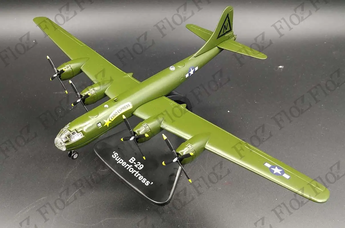 Boeing B-29 supertress Тяжелый бомбардировщик 1/144 Модель литья под давлением самолета |
