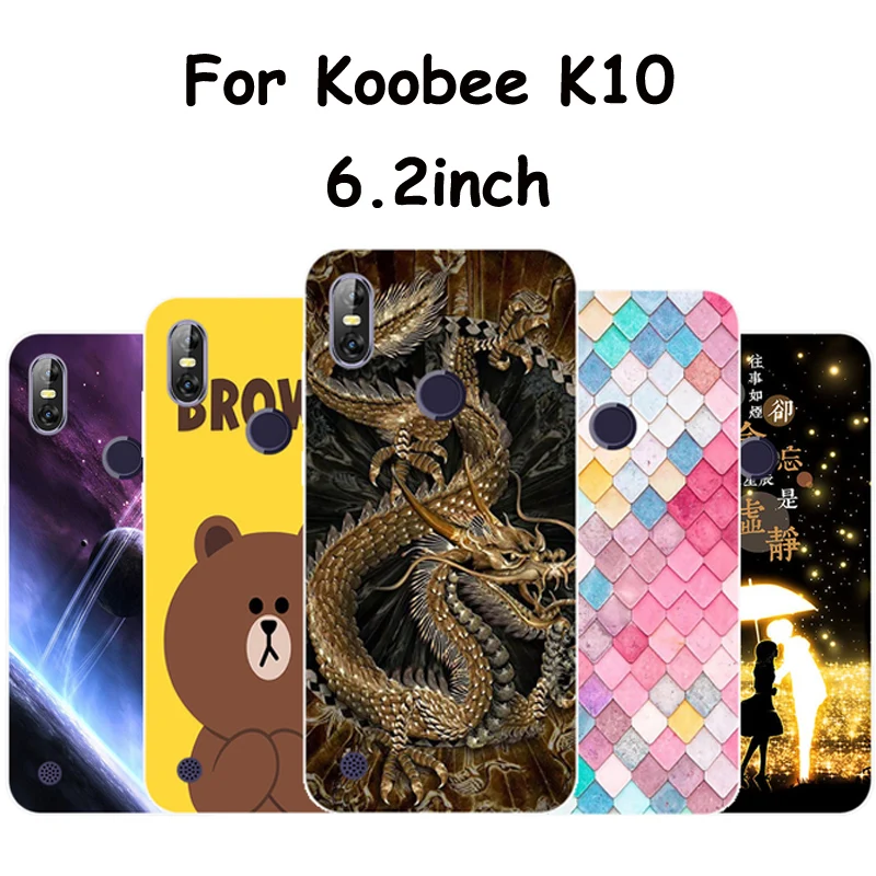 Чехол для Koobee K10 милый мультяшный мягкий чехол K 10 KoobeeK10 | Мобильные телефоны и