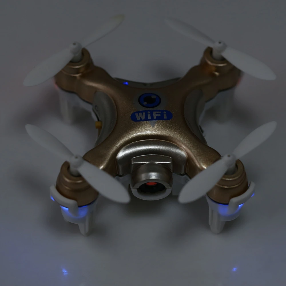 Cheerson CX-10W CX10W Wifi FPV RC Дрон с 720 P 0.3MP Камера 3D флип 4CH CX10 Обновление версии Mini вертолет