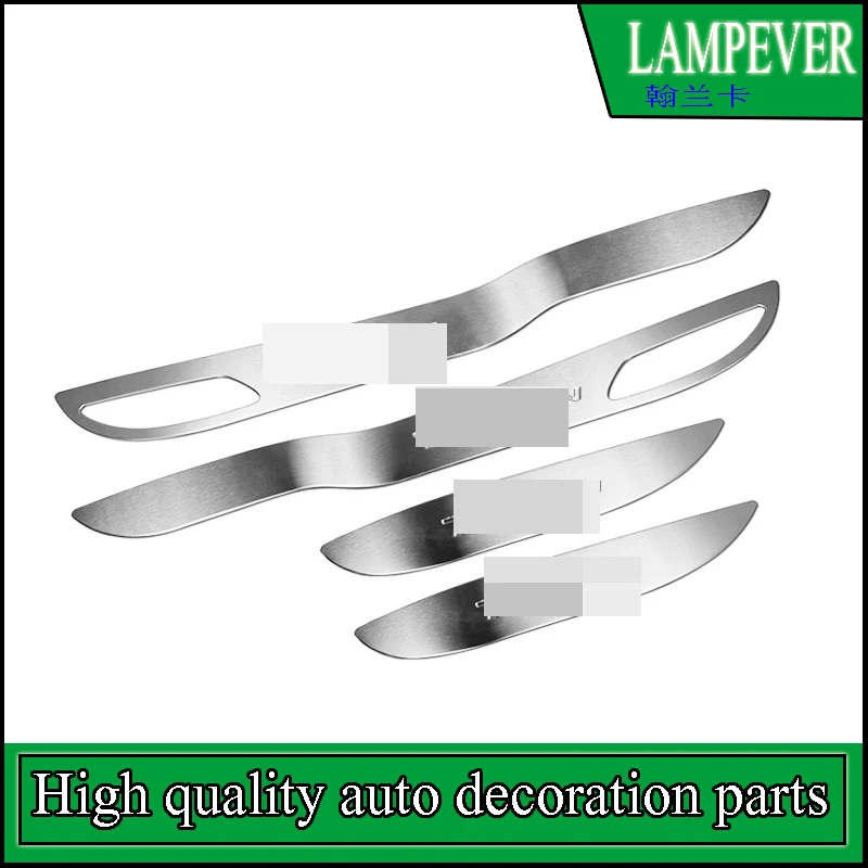 For Hyundai Tucson 3rd 2015 2016 4 Pcs/set Car Stainless Steel Door Anti-Kick Pad protection Cover Decoration Car-styling | Автомобили и