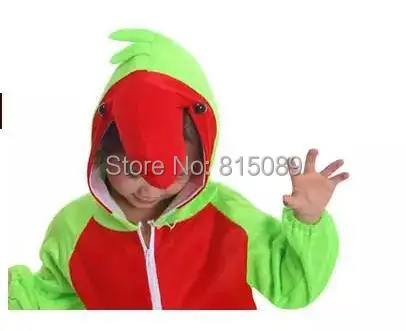 Попугай из мультфильма Хеллоуин Костюм kid Одежда косплей животное выполнять