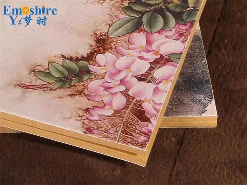 Sketch from Nature Birds and Flower Chinese Painting Vampire's Dairy Movie Vintage Notebook China Retro Notepad Note Book N300