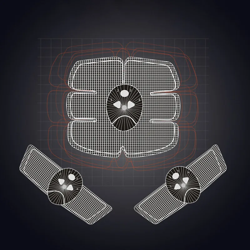 Тренажер для мышц брюшной руки XC Power Fit вибрация сжигание жира фитнес-массаж