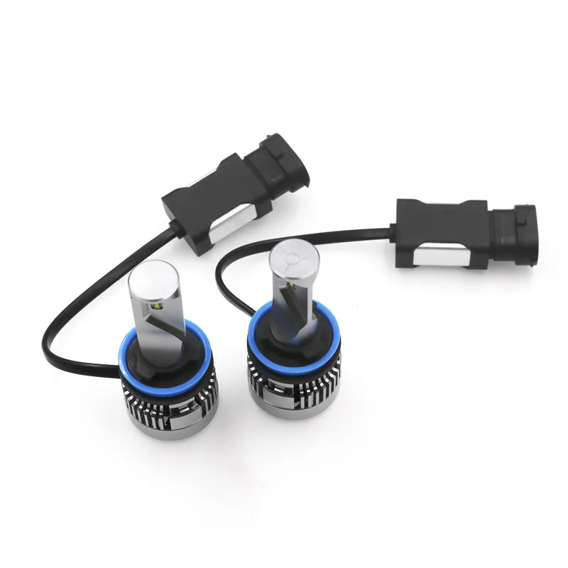 H8 H9 H11 MI7 светодиодные фары 80 Вт 12000LM Cree LED флип чипы белый 6000 К комбо дальнего света