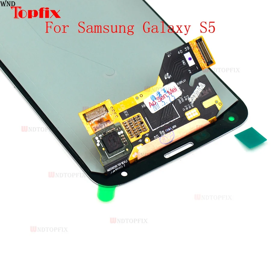Super AMOLED ЖК дисплей дигитайзер сенсорного экрана для Samsung Galaxy S5 G900F G900I G900M G900A в