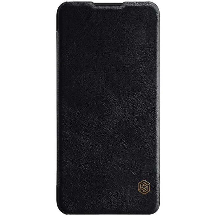 Серия NILLKIN QIN для huawei P30 Lite, чехол, винтажный флип-чехол, кошелек из искусственной кожи, PC, задняя крышка для huawei Nova 4e - Цвет: Черный