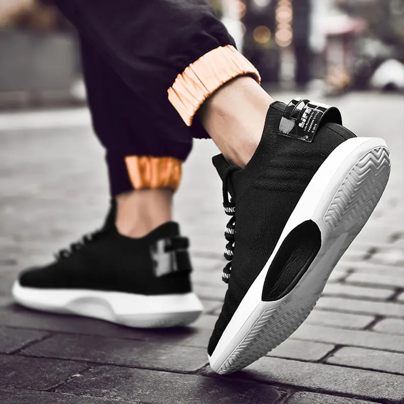 Мужские дышащие сетчатые кроссовки для бега мужская спортивная обувь улицы