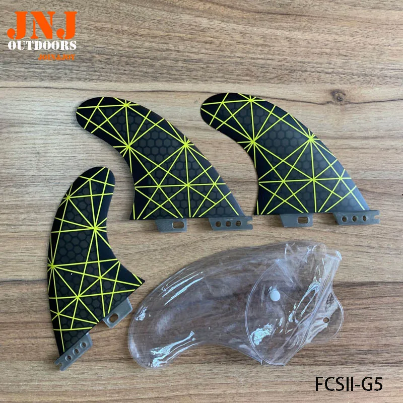 Стекловолокно FCS II G5 для серфинга ребра Подруливающее устройство