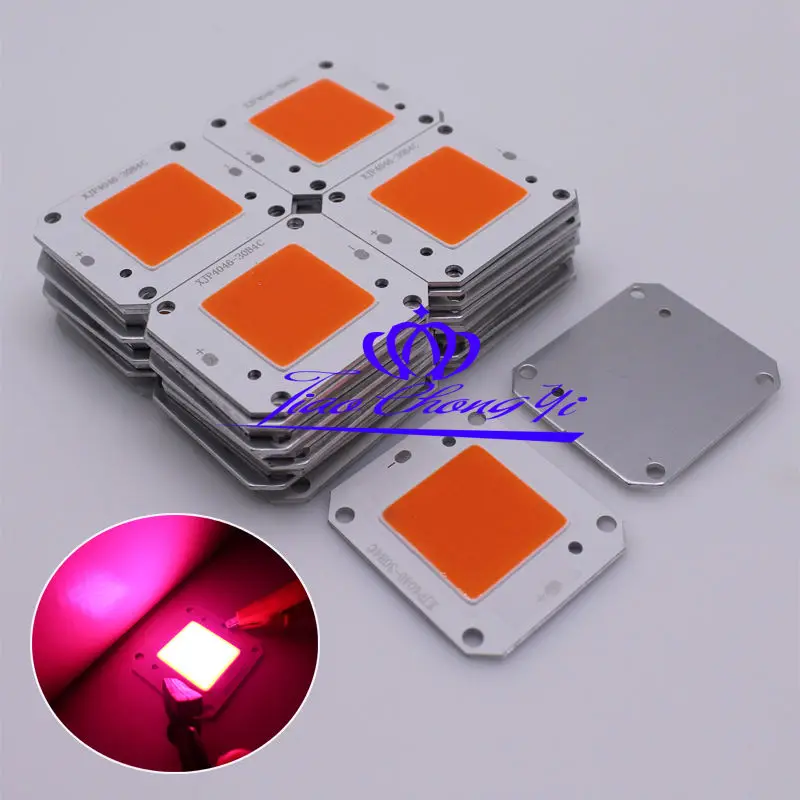 Новый DC32V 50W COB светодиодный светильник полного спектра 400 840nm высокая мощность для