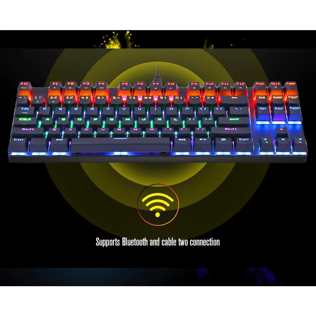 MOTOSPEED K83 Bluetooth механическая клавиатура Проводная Двухрежимная совместимая