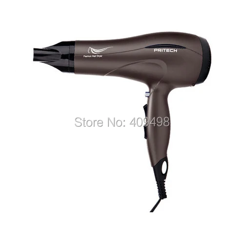 Pritech TC-1846 blue red brown professional hair dryer 2000W European plug | Бытовая техника