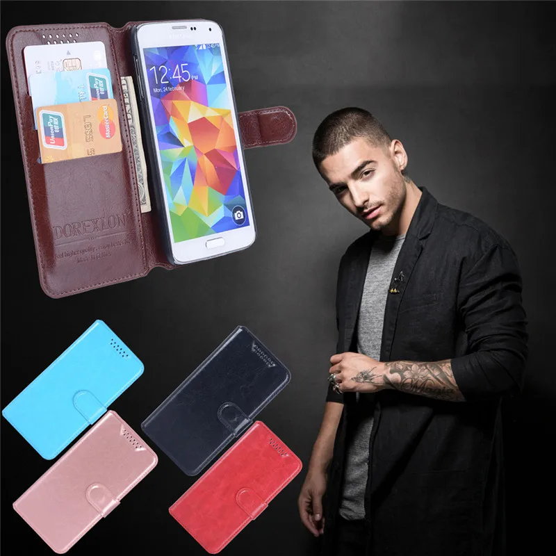Премиум кожаный чехол бумажник для карт подставка ZTE Nubia Z9 Max Dual SIM TD LTE NX510J NX512J max 5