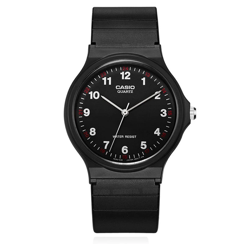 MQ-24-1B CASIO Часы Модные наручные часы мужские часы кварцевые-часы ультра-тонкий Водонепроницаемый Мода Relogio feminino MQ-24-7E2 - Цвет: MQ-24-1B