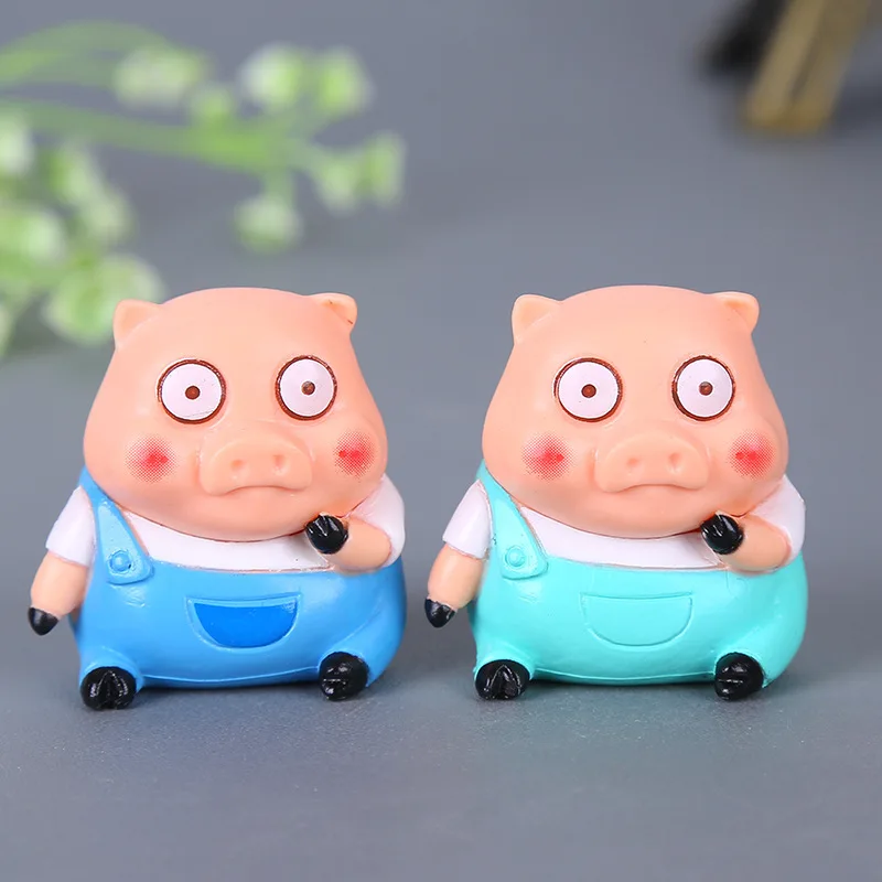 Миниатюрная фигурка &quotбольшие глаза&quot &quotПоросенок&quot 1 шт.|Игровые фигурки и