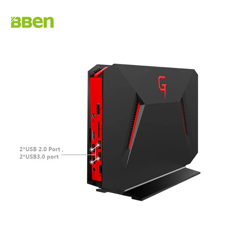 BBEN GB01 Mini PC Windows 10 Intel I7 7700HQ NVIDIA GTX1060 16 ГБ Оперативная память 256 г SSD жесткий диск на 1