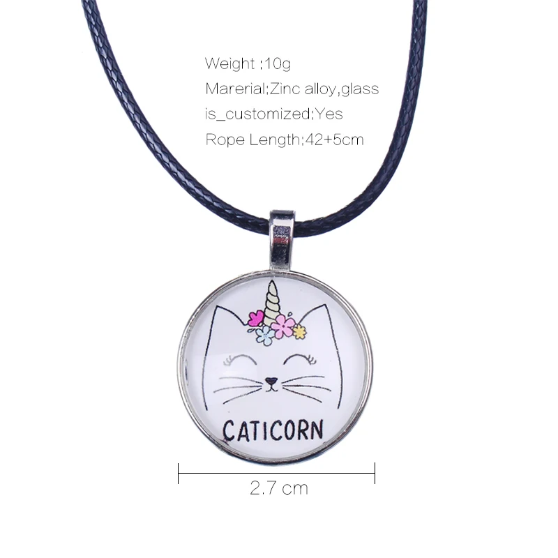 Роскошное ожерелье с подвеской в виде милой кукурузы для детей модное единорога