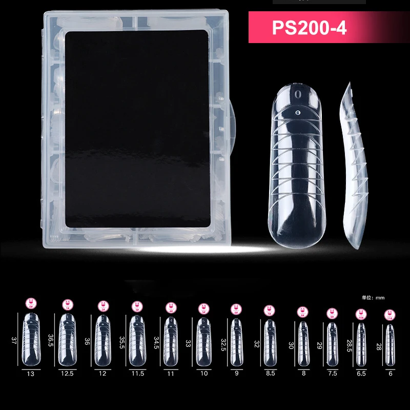 Коробка 120 шт. полное покрытие накладные ногти акриловые УФ гель Nail Книги по