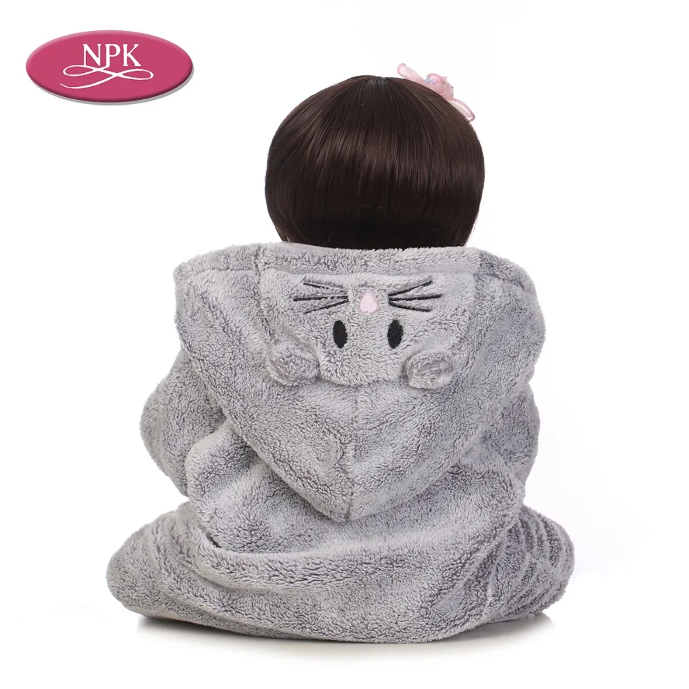 NPK Reborn Baby полностью силиконовая кукла игрушки 57 см реалистичные куклы принцессы