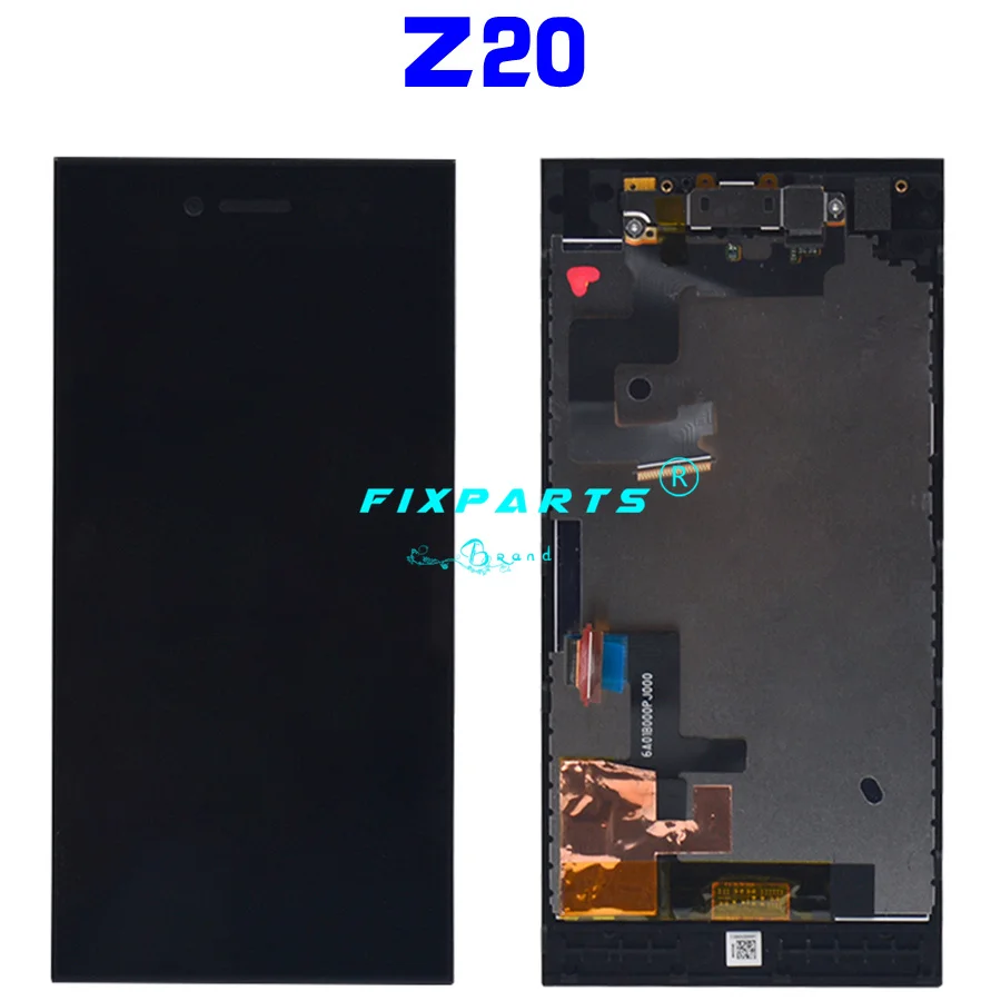 Z20 LCD для BlackBerry Z30 дисплей кодирующий преобразователь сенсорного экрана в сборе