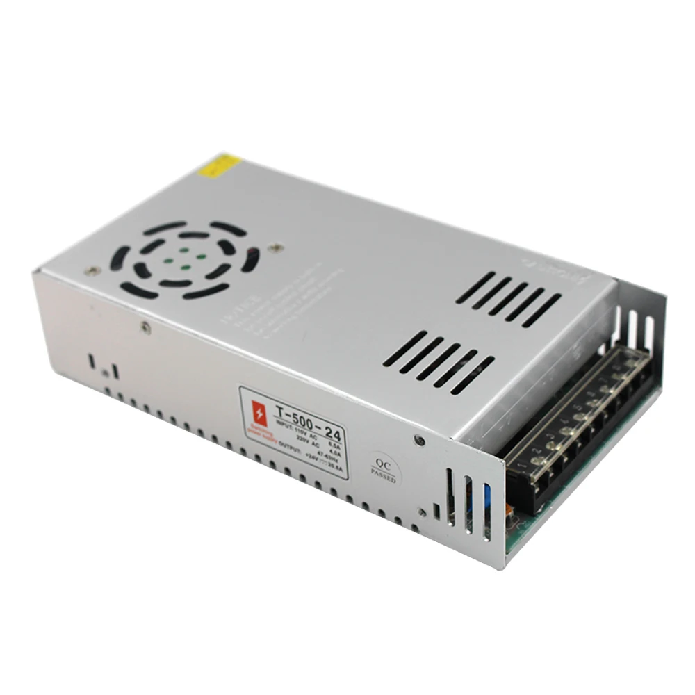 Новая модель 24V 20A 480W Драйвер импульсного источника питания для светодиодных