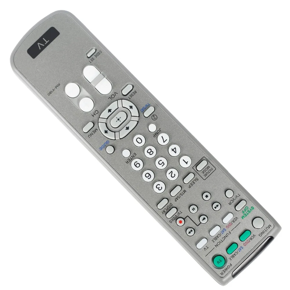 Новый дистанционный пульт RM-Y180 для sony ТВ VCR DVD KV-20FV300 KV-27FA310 KV-32FS320 KV-29FS120 |