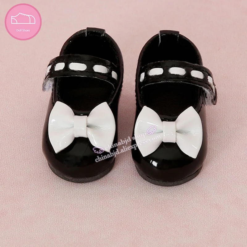 Туфли для кукол BJD 1/6 кожаные туфли красные черные цвета обувь IP YOSD длина WX6 29 4 7 см