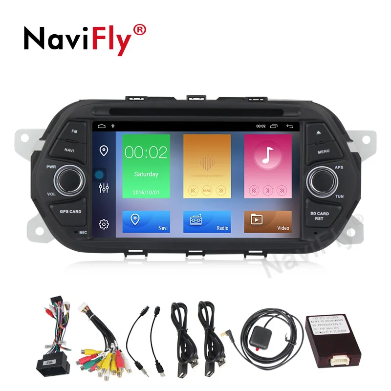 Новинка! Android 9 1 автомобильный Радио мультимедийный плеер gps навигация для Fiat Tipo