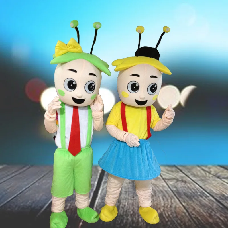 Bee Hornet костюм талисмана ОСА пчела забавные талисманы с мультипликационным