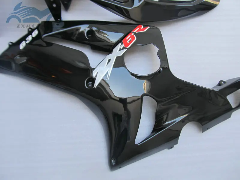 Комплект пластиковых обтекателей для KAWASAKI Ninja ZX 6R 2003 2004 набор гонок ZX6R 636 03 04