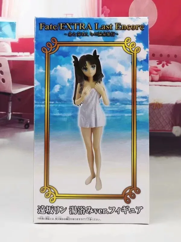 Фигурка из м/ф Судьба/большой заказ Tohsaka Rin Коллекционная модель игрушки 19 см