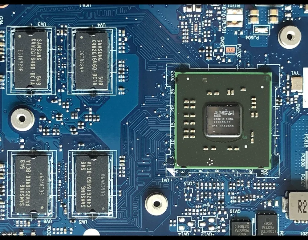 Высококачественная новая материнская плата BMWD1 для ноутбука Lenovo IdeaPad 300-17ISK 5B20K81156