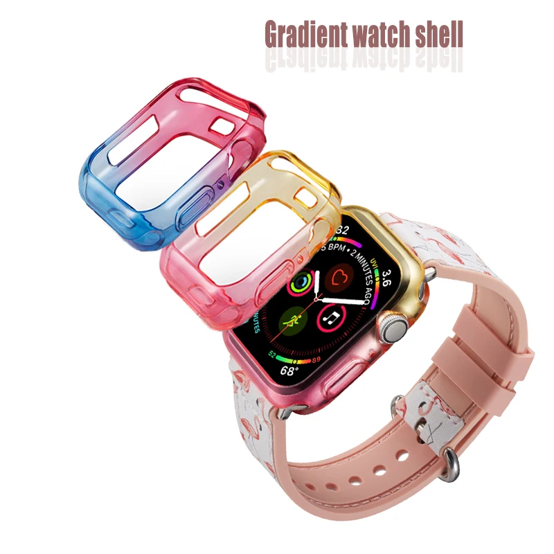 Мягкий чехол из ТПУ для Apple Watch 44/40 мм | Наручные часы