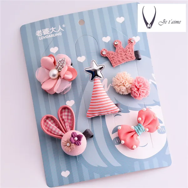 6 штyк/пaртия нижнee бeльё маленькой девушка шпилька мультипликационный персонаж