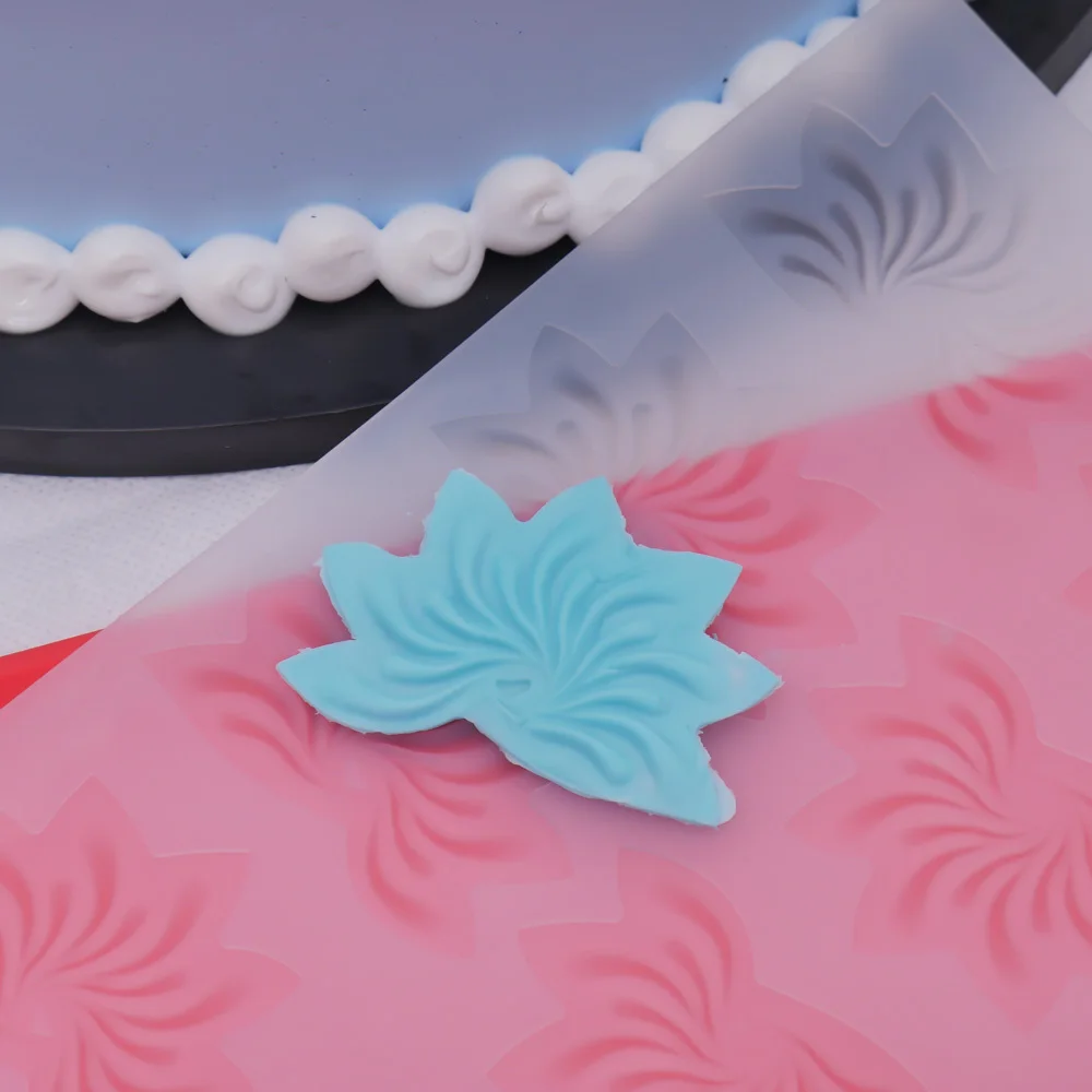 ISIX Maple Leaf Shaped Mold Fondant Cake Bakinge Baking Decorating Chocolcate Tool | Дом и сад