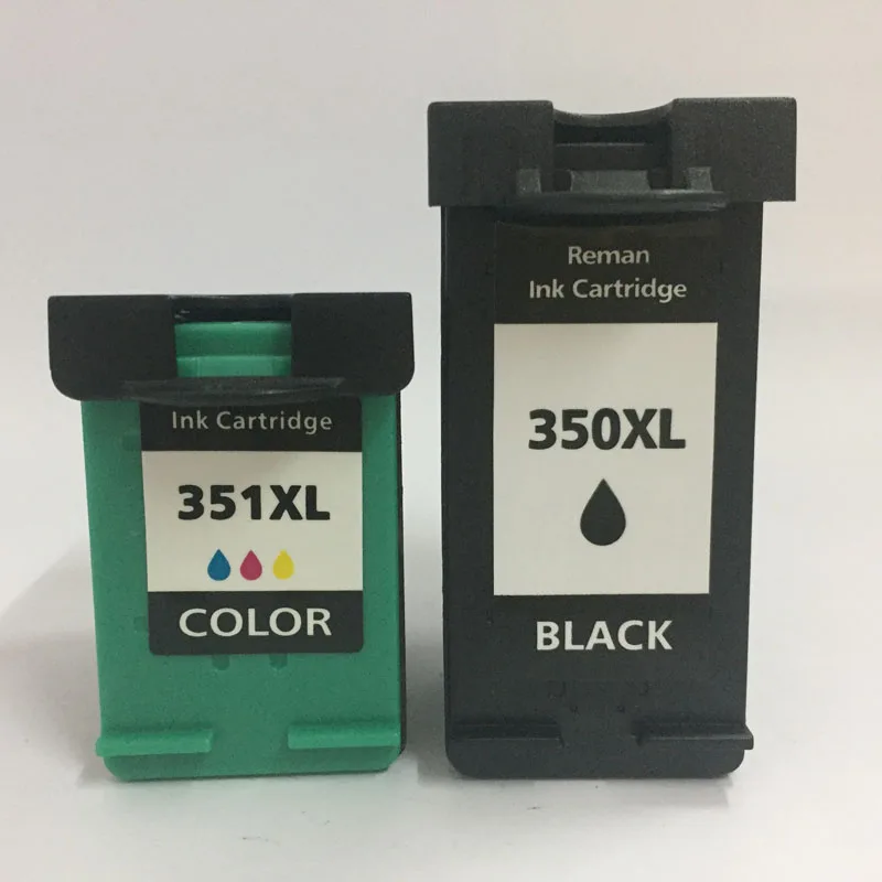 Совместимый картридж Vilaxh для HP 350 351 xl Photosmart C4480 C4280 C4580 C5280 Officejet J5780 J5730 | Компьютеры