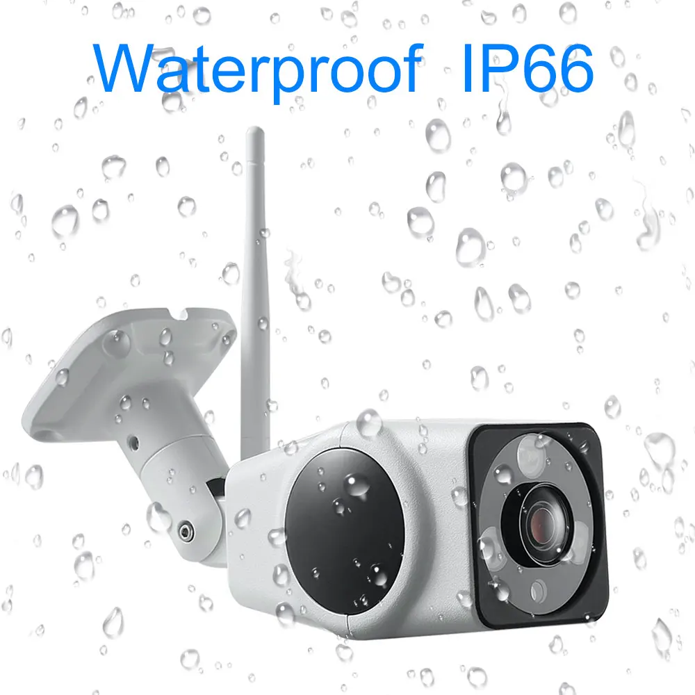 1080P 4G sim-карта IP камера для улицы 720P HD Водонепроницаемая беспроводная камера безопасности ИК ночного видения CCTV камера с поддержкой P2P CAMHI