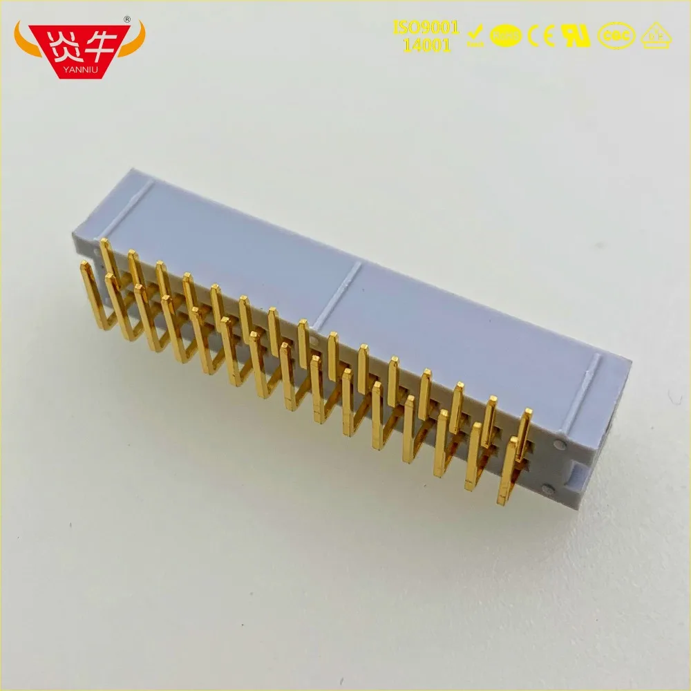 DC3 30P серый белый 30PIN IDC гнездо коробка 2 54 мм шаг заголовок правый угол соединитель