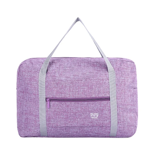 Purple Travel Bag Повседневные портативные дорожные сумки, мужские деловые дорожные сумки для путешествий, упаковка для багажа, сумка для одежды, аккуратный органайзер, сумка, аксессуары, принадлежности - Цвет: Purple Travel Bag