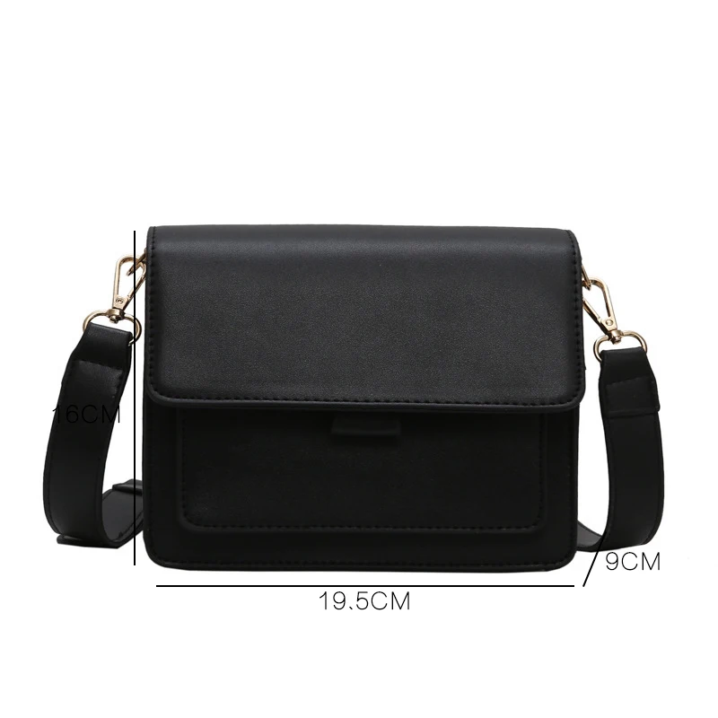 Youda корейская мода простой стиль женская откидная сумка на плечо элегантная