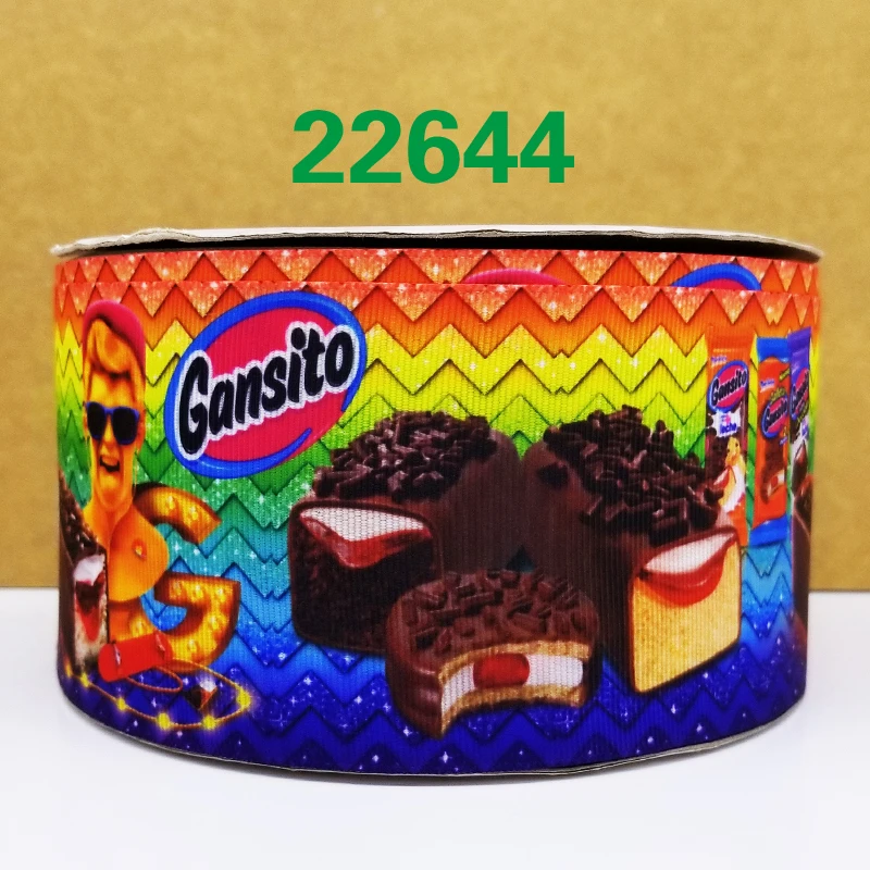 Free shipping 50 yard per size cartoon ribbon printed grosgrain 22647 | Дом и сад