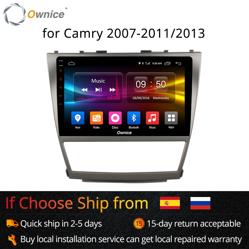 Ownice K1 K2 10 1 &quotOcta Core Android 8 для TOYOTA CAMRY 2014 2015 2016 автомобильное радио плеер gps