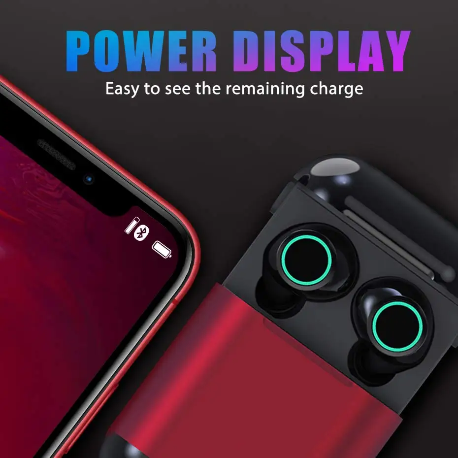 Наушники Overfly TWS Bluetooth 5 0 беспроводные стерео гарнитура наушники с микрофоном и