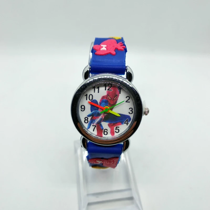 Различные смешанные силиконовые детские часы принцессы для девочек и мальчиков