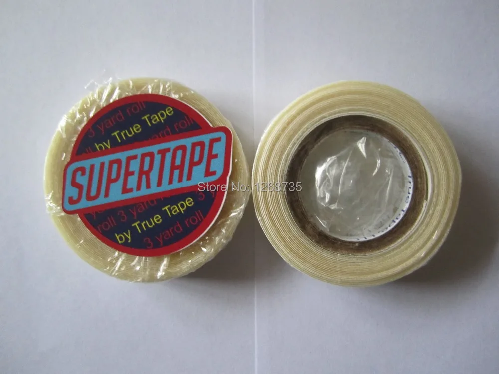 1pcs finest quality Lace wig glue tape for hair extension double sider Free shipping human with supertape | Шиньоны и парики