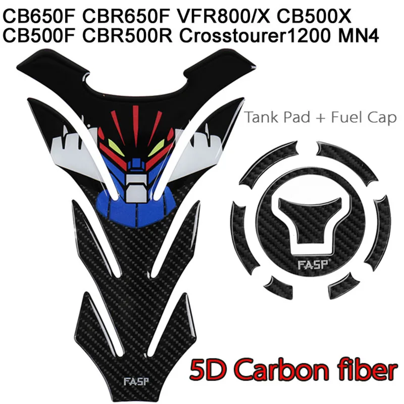 Для CB650F CBR650F VFR800/X CB500X CB500F CBR500R Crosstourer1200 MN4 крышка топливного бака наклейка накладка