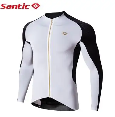 Santic spexcel мужские майки для велоспорта с длинным рукавом экстремальная посадка
