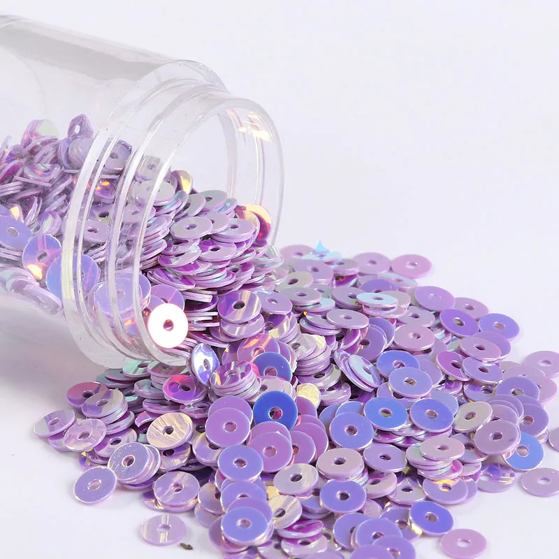 3000Pcs/Pack 3mm Flashlight Round Sequins Gorgeous PVC Loose Paillettes Sewing Wedding Dress Craft Garments Accessories | Дом и сад