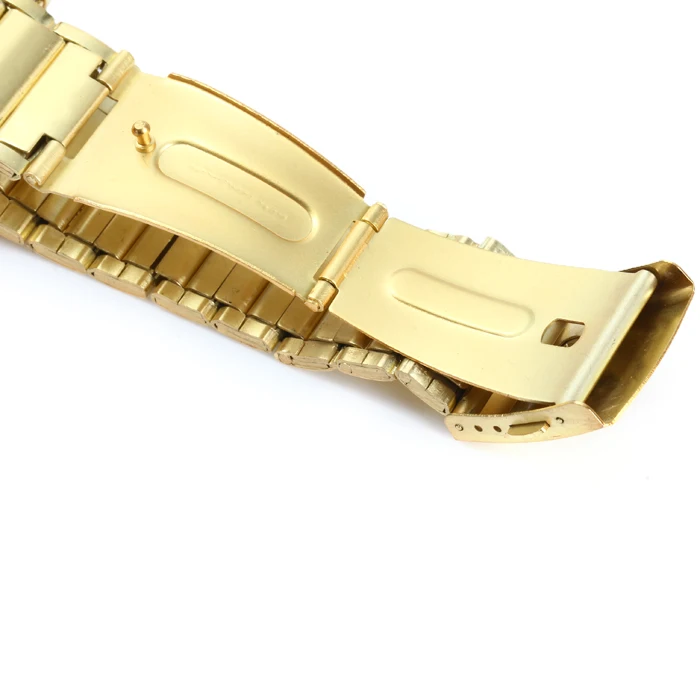 Часы наручные мужские кварцевые золотистые 2018 | Наручные часы