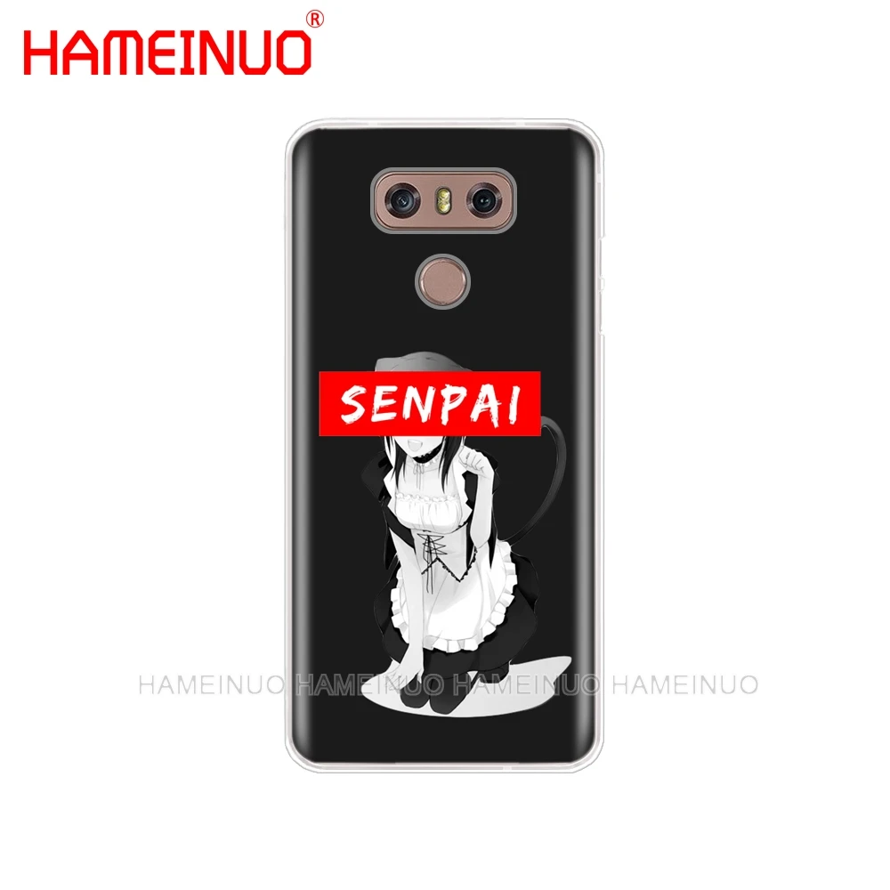 HAMEINUO Sugoi Senpai аниме waifu чехол для телефона LG G7 Q6 G6 MINI G5 K10 K4 K8 2017 2016 X POWER 2 V20 V30